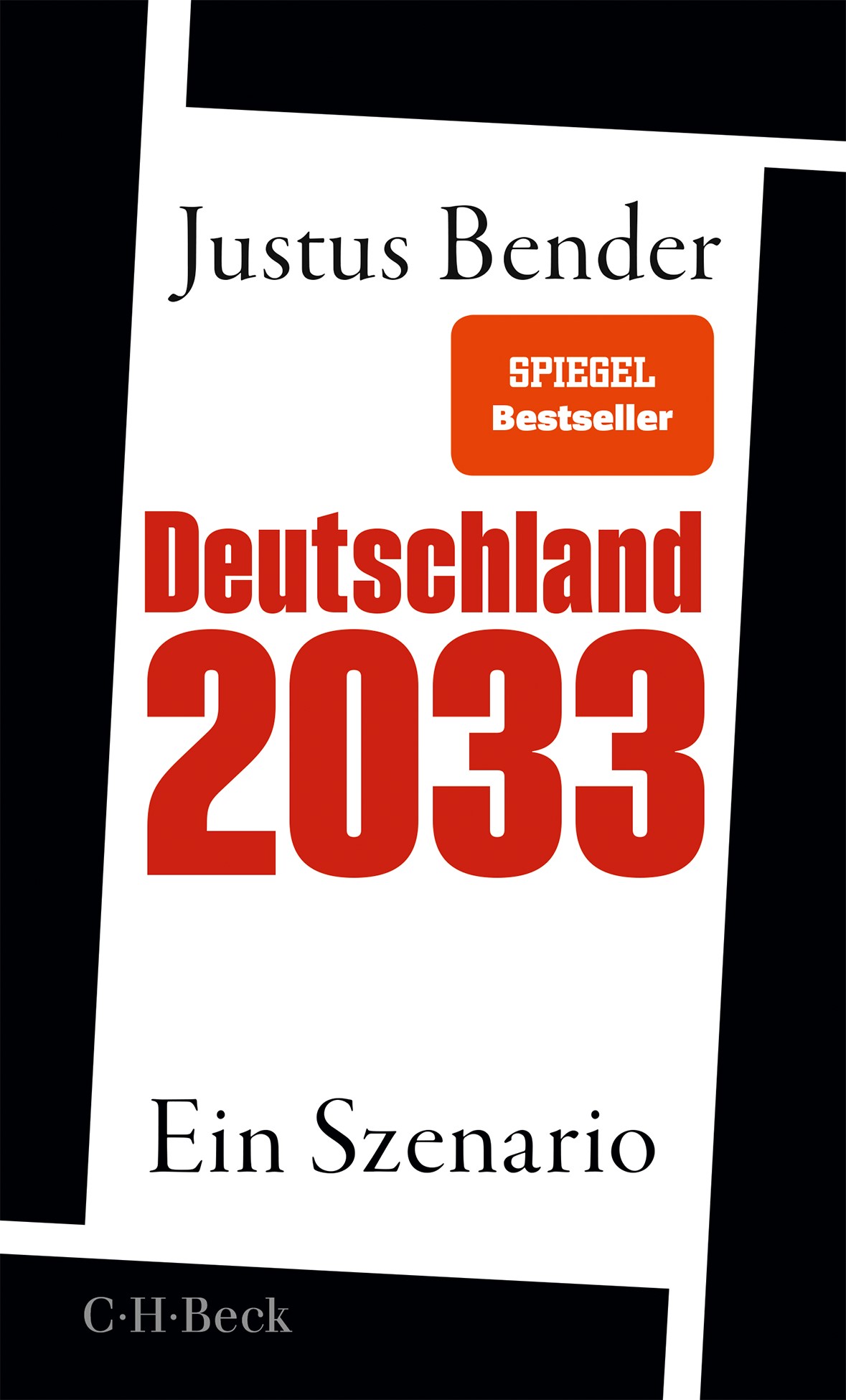 Offizielles Cover: Deutschland 2033. Ein Szenario von Justus Bender