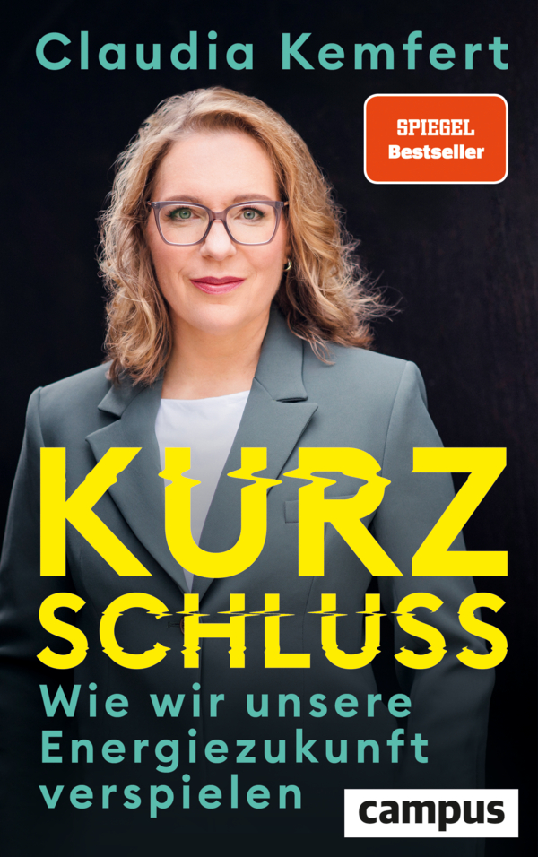 Offizielles Cover: Kurzschluss. Wie wir unsere Energiezukunft verspielen von Claudia Kemfert