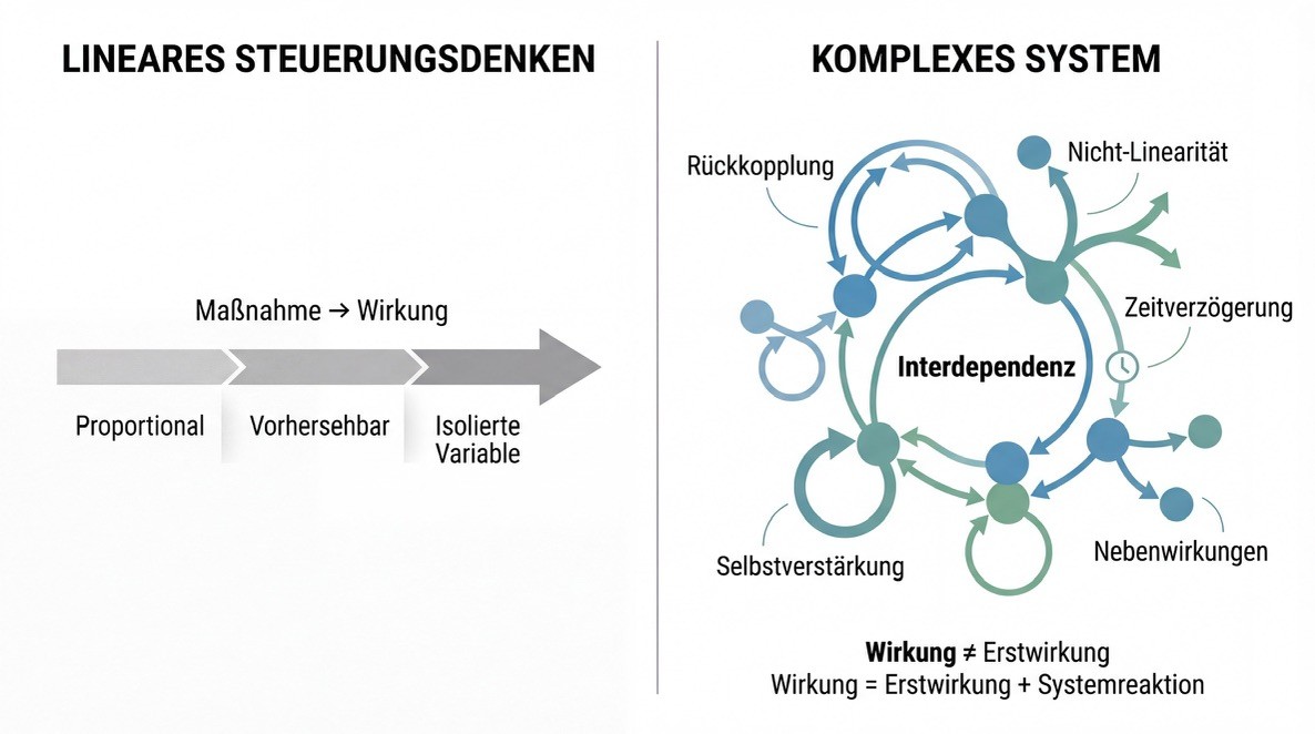 Abbildung aus dem Beitrag Nachhaltigkeit ist keine Strategie. Sie ist eine Systemarchitektur